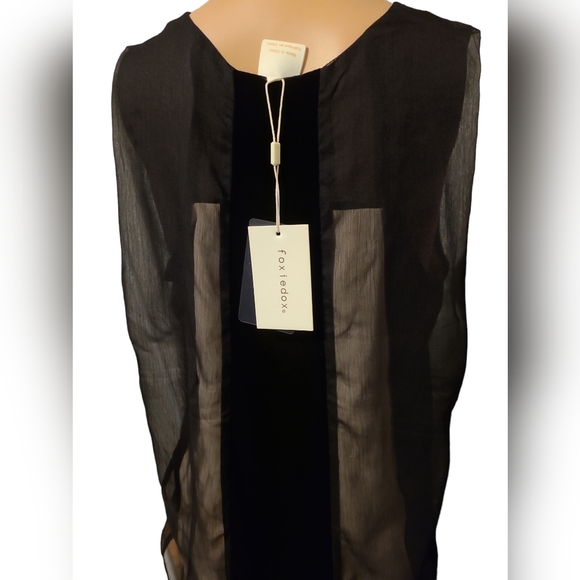 FOXIEDOX ANTHRO Dante Multimedia Velvet Panel Tank Size XS - Picture 4 of 5